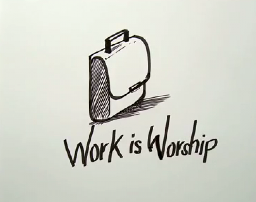 Image result for work is worship